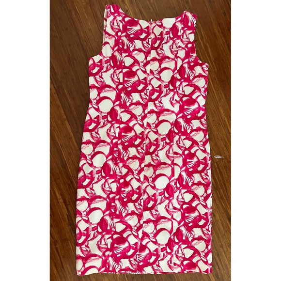 Italian Pink and White Dress - Picture 7 of 12